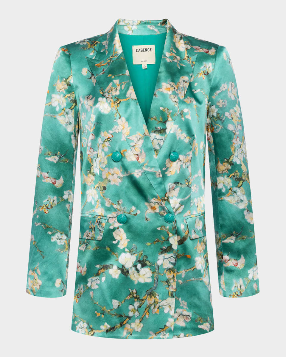 Cherry Blossom Taryn Double-Breasted Blazer